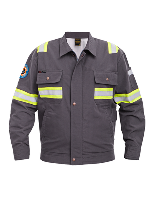 Safety Jacket Charcoal - Mokoworkwear