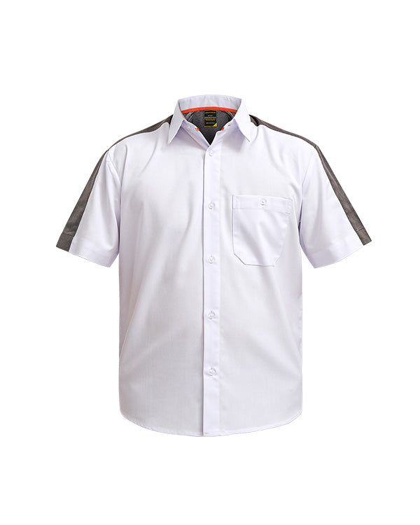 Shirt White Gray