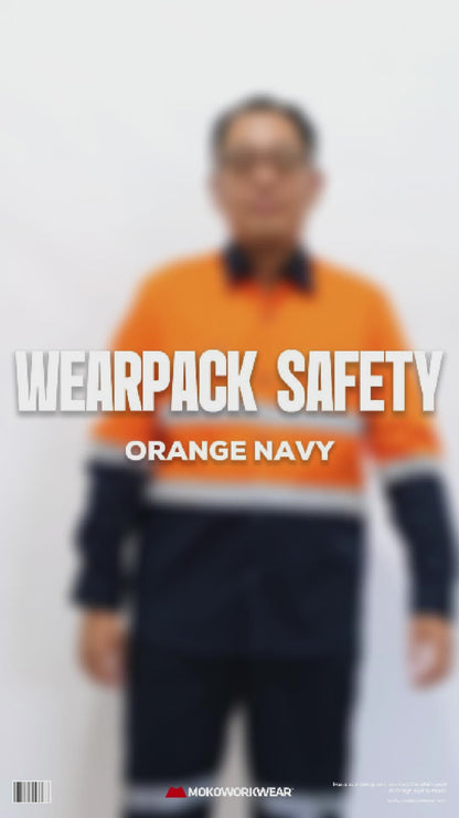 Wearpack Safety Orange Navy