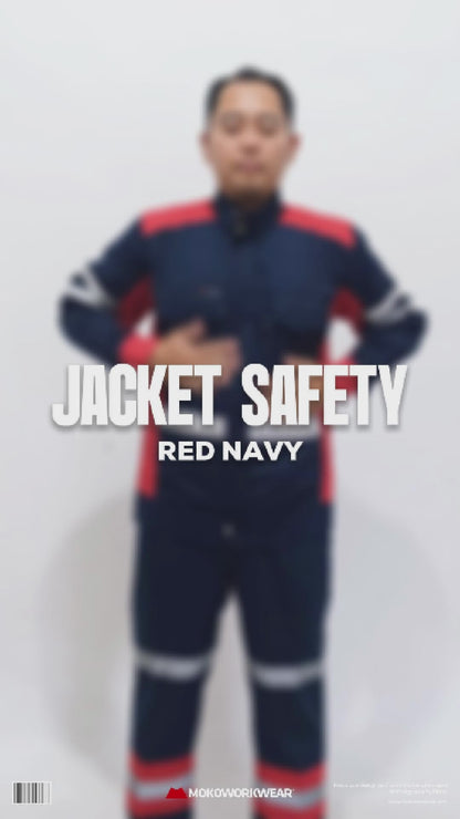 Jacket Safety Red