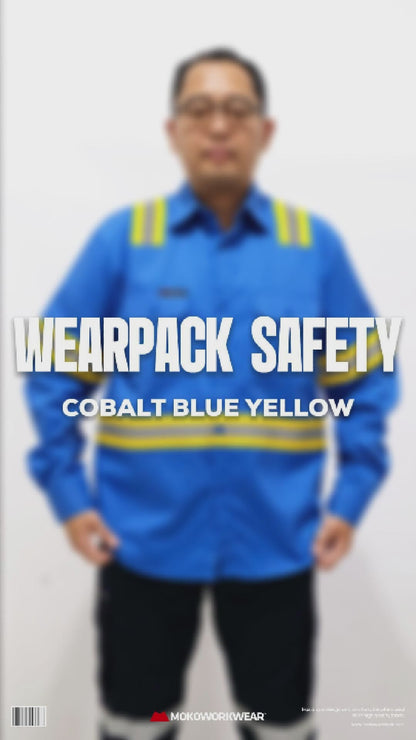 Wearpack Safety Cobalt Blue Yellow
