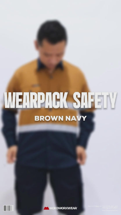 Safety Wearpack Brown Navy