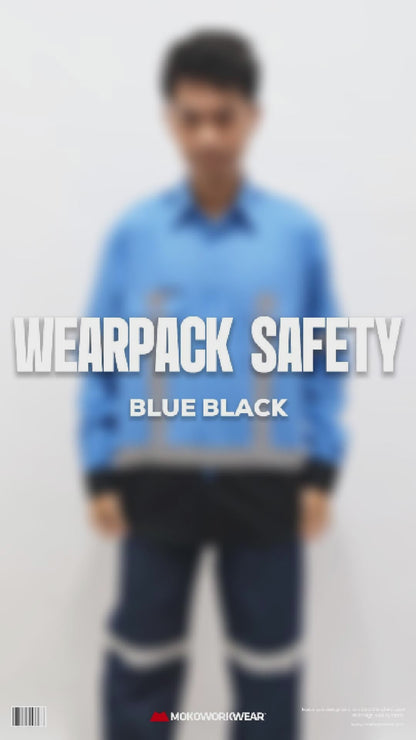 Wearpack Safety Light Blue Black