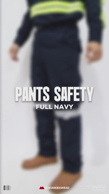 Safety Pants Full Navy