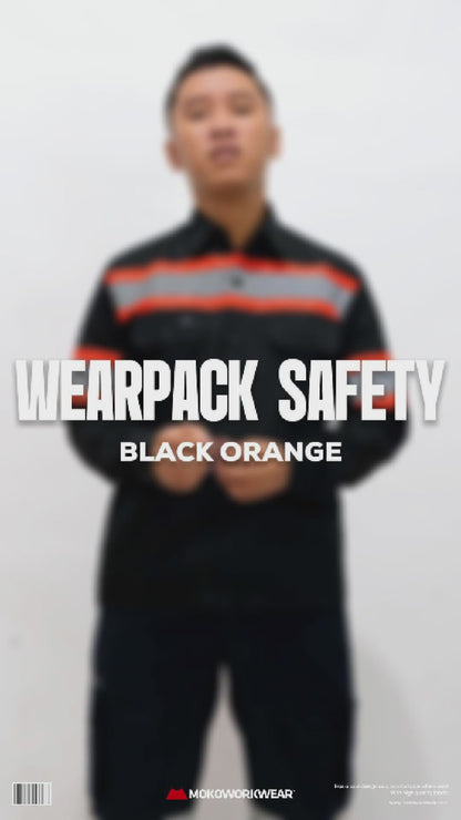 Wearpack Safety Black Orange
