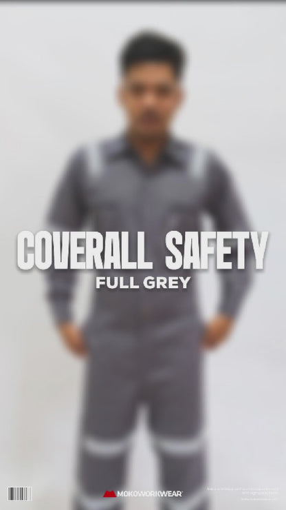 Coverall Full Gray